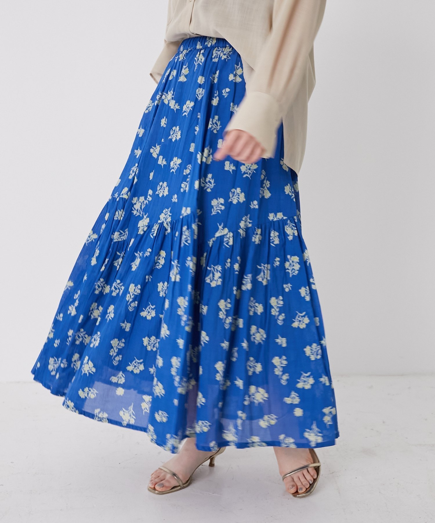 【ルクールブラン/le.coeur blanc】の《手洗い可能》Fanakaレトロフラワースカート 人気、トレンドファッション・服の通販 founy(ファニー) 　ファッション　Fashion　レディースファッション　WOMEN　スカート　Skirt　ギャザー　Gather　ジャケット　Jacket　ストレート　Straight　プリント　Print　リラックス　Relax　ロング　Long　おすすめ　Recommend　 other-1|ID: prp329100004557342 ipo3291000000032416131