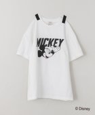 【アパートバイローリーズ/apart by lowrys】の【別注】GOOD ROCK SPEED_BIGロゴ MICKEY MOUSE TEE 人気、トレンドファッション・服の通販 founy(ファニー) ファッション Fashion レディースファッション Fashion for Women カットソー Cut and Sewn Top デニム Denim, Jeans Material フレア Flare, Flared ユーズド Used, Vintage-Look 別注 Limited Edition, Custom Order thumbnail オフホワイト05|ID: prp329100004557352 ipo3291000000033550757