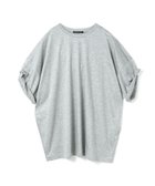 【マーコート/MARcourt】のmizuiro ind ロールアップスリーブワイドT 人気、トレンドファッション・服の通販 founy(ファニー) ファッション Fashion レディースファッション Fashion for Women シンプル Simple, Minimal ドレープ Drape, Draping Fabric ボトム Bottoms, Lower Wear ポケット Pocket, Pocket Detail ロールアップ Roll-Up, Cuffed Hem ワイド Wide, Wide Fit 無地 Plain, Solid Color thumbnail ライトグレー|ID: prp329100004557378 ipo3291000000033644667