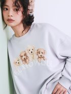 【ジェラート ピケ/gelato pique】の【限定カラーあり】トイプードル裏毛プルオーバー BLU[086]|ID: prp329100004557384 ipo3291000000032699121
