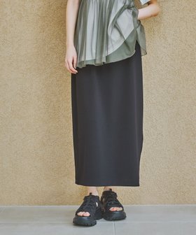 【ラコレ/LAKOLE】の選べる着丈 ジョーゼットナロースカート 人気、トレンドファッション・服の通販 founy(ファニー) ファッション Fashion レディースファッション WOMEN スカート Skirt ジョーゼット Georgette スリット Slit エレガント 上品 Elegant |ID:prp329100004557401