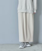 【ラコレ/LAKOLE】の選べる着丈 ジョーゼットナロースカート グレージュ|ID: prp329100004557401 ipo3291000000032355687