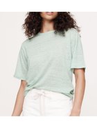 【バナナ リパブリック/BANANA REPUBLIC】のSS LINEN RELAXED CREW 人気、トレンドファッション・服の通販 founy(ファニー) ファッション Fashion レディースファッション WOMEN ジャケット Jacket リネン Linen 吸水 Water Absorption 夏 Summer thumbnail SURF_SPRAY_695|ID: prp329100004557402 ipo3291000000032292964
