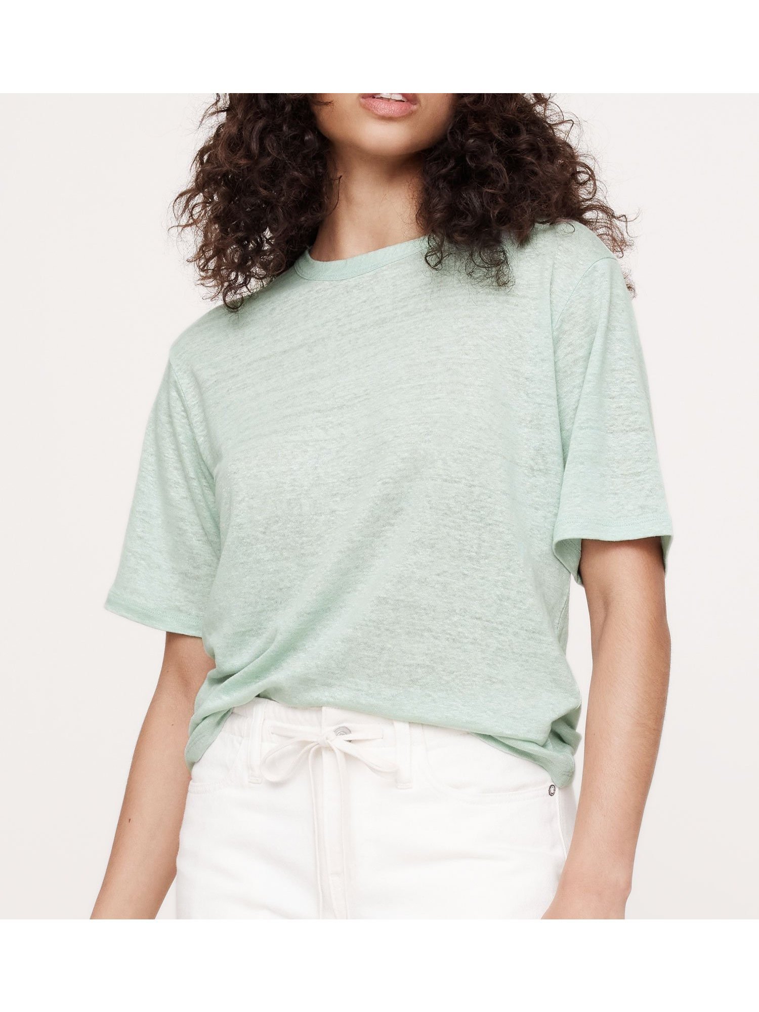 【バナナ リパブリック/BANANA REPUBLIC】のSS LINEN RELAXED CREW インテリア・キッズ・メンズ・レディースファッション・服の通販 founy(ファニー) 　ファッション　Fashion　レディースファッション　WOMEN　ジャケット　Jacket　リネン　Linen　吸水　Water Absorption　夏　Summer　SURF_SPRAY_695|ID: prp329100004557402 ipo3291000000032292964