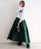 【ノッチ/notch】の【 notch. by yui 】チェックティアードスカート 人気、トレンドファッション・服の通販 founy(ファニー) ファッション Fashion レディースファッション Ladies' Fashion Online スカート Skirt ティアードスカート Tiered Skirts コラボ Collaboration チェック Check ティアードスカート Tiered Skirt 定番 Standard 人気 Popularity フェミニン Feminine おすすめ Recommend 2025年 2025 2025春夏・S/S Ss,Spring/Summer,2025 thumbnail グリーン|ID: prp329100004557404 ipo3291000000032606713