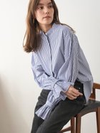 【ミラオーウェン/Mila Owen】のデタッチャブルラッフルブラウス【手洗い可能】 人気、トレンドファッション・服の通販 founy(ファニー) 雑誌掲載アイテム Magazine Picks & Fashion Features ファッション雑誌 Fashion Magazines ストーリィ STORY ビジンヒャッカ 美人百花 アンドガール andGIRL ファッション Fashion レディースファッション Fashion for Women トップス・カットソー Cut & Sew Tops シャツ・ブラウス・オフィスカジュアル Elegant Blouses & Button-Ups 5月号 May Issue カフス Cuff Design ギャザー Gathered, Ruffled 3月号 March Issue 4月号 April Issue シンプル Simple, Minimal スタンド Stand Collar, Upright Stand ストライプ Stripe, Striped Pattern 雑誌 Magazine, Fashion Magazine ダブル Double, Double-Breasted 定番 Standard, Basic Item フリル Frill, Ruffle フロント Front, Front Design ボトム Bottoms, Lower Wear ラッフル Ruffle, Frill ループ Loop, Loop Knit thumbnail NVY[089]|ID: prp329100004557442 ipo3291000000033635517