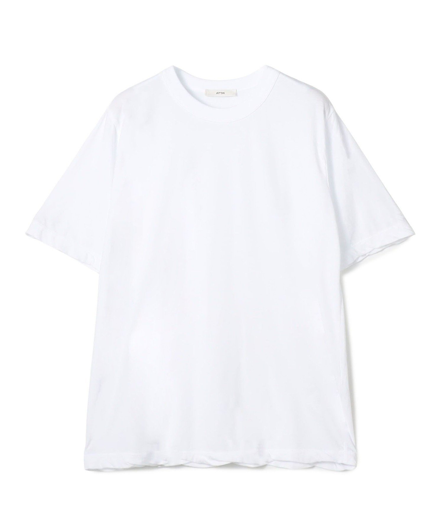 【トゥモローランド/TOMORROWLAND】のATON STANDARD T-SHIRTS トップス インテリア・キッズ・メンズ・レディースファッション・服の通販 founy(ファニー) 　ファッション　Fashion　レディースファッション　Fashion for Women　トップス・カットソー　Cut & Sew Tops　シャツ・ブラウス・オフィスカジュアル　Elegant Blouses & Button-Ups　ロングTシャツ・Tシャツ　Longline T-Shirts & Tees　インド　Indian Textile　インナー　Innerwear　サマー　Summer, Summer Style　スタンダード　Standard, Basic　トレンド　Trend, Trending Now　定番　Standard, Basic Item　リアル　Real, Realistic　レギュラー　Regular, Standard Fit　A/W・秋冬　Autumn/Winter　11 ホワイト|ID: prp329100004557475 ipo3291000000033107444