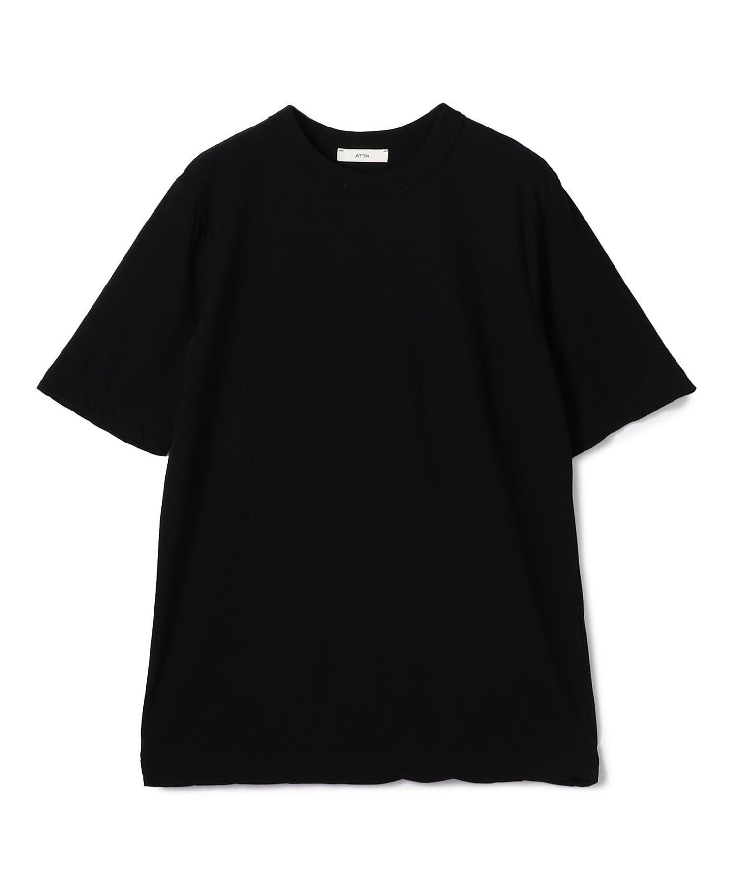 【トゥモローランド/TOMORROWLAND】のATON STANDARD T-SHIRTS トップス インテリア・キッズ・メンズ・レディースファッション・服の通販 founy(ファニー) 　ファッション　Fashion　レディースファッション　Fashion for Women　トップス・カットソー　Cut & Sew Tops　シャツ・ブラウス・オフィスカジュアル　Elegant Blouses & Button-Ups　ロングTシャツ・Tシャツ　Longline T-Shirts & Tees　インド　Indian Textile　インナー　Innerwear　サマー　Summer, Summer Style　スタンダード　Standard, Basic　トレンド　Trend, Trending Now　定番　Standard, Basic Item　リアル　Real, Realistic　レギュラー　Regular, Standard Fit　A/W・秋冬　Autumn/Winter　19 ブラック|ID: prp329100004557475 ipo3291000000033107445