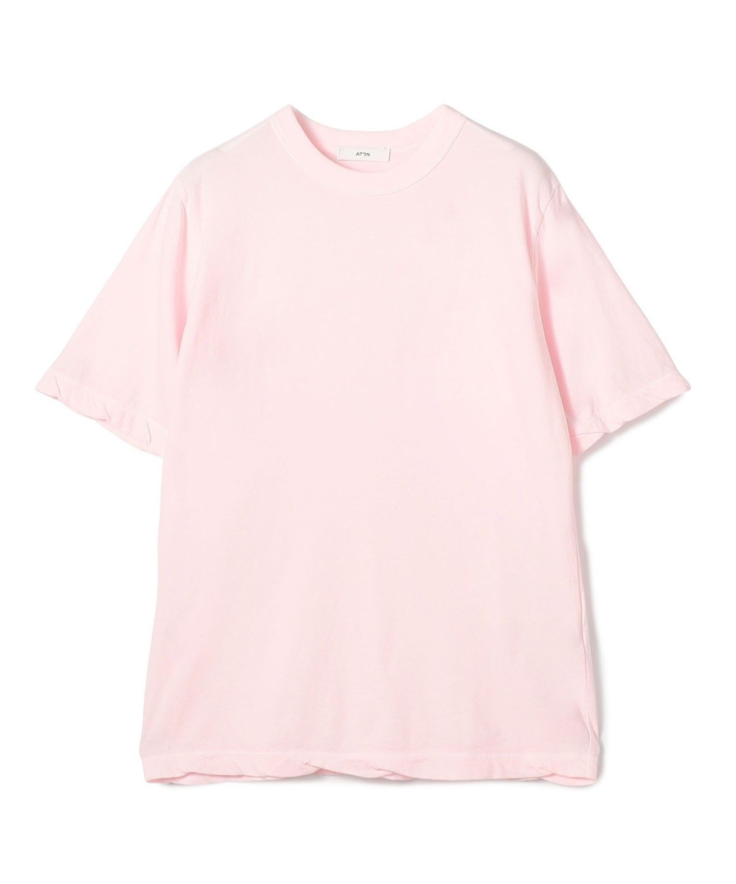 【トゥモローランド/TOMORROWLAND】のATON STANDARD T-SHIRTS トップス インテリア・キッズ・メンズ・レディースファッション・服の通販 founy(ファニー) 　ファッション　Fashion　レディースファッション　Fashion for Women　トップス・カットソー　Cut & Sew Tops　シャツ・ブラウス・オフィスカジュアル　Elegant Blouses & Button-Ups　ロングTシャツ・Tシャツ　Longline T-Shirts & Tees　インド　Indian Textile　インナー　Innerwear　サマー　Summer, Summer Style　スタンダード　Standard, Basic　トレンド　Trend, Trending Now　定番　Standard, Basic Item　リアル　Real, Realistic　レギュラー　Regular, Standard Fit　A/W・秋冬　Autumn/Winter　31 ライトピンク|ID: prp329100004557475 ipo3291000000033107446