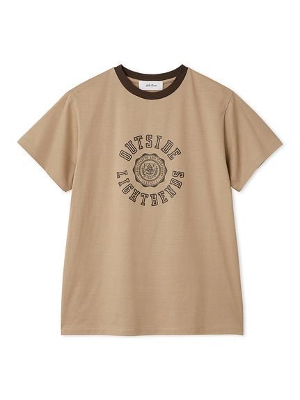 【ミラオーウェン/Mila Owen】のコンパクトスリーブカレッジTシャツ インテリア・キッズ・メンズ・レディースファッション・服の通販 founy(ファニー) 　ファッション　Fashion　レディースファッション　Fashion for Women　トップス・カットソー　Cut & Sew Tops　シャツ・ブラウス・オフィスカジュアル　Elegant Blouses & Button-Ups　ロングTシャツ・Tシャツ　Longline T-Shirts & Tees　コンパクト　Compact, Small Size　ジャケット　Jacket, Outerwear　バランス　Balance, Style Balance　フェミニン　Feminine, Girly　プリント　Print, Printed Pattern　人気　Popular, Best Seller　定番　Standard, Basic Item　BEG[037]|ID: prp329100004557484 ipo3291000000032713824