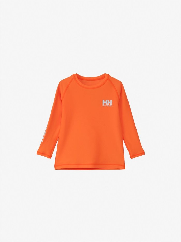 【ヘリーハンセン/HELLY HANSEN / KIDS】のロングスリーブフラッシュカラーラッシュガード(キッズ) インテリア・キッズ・メンズ・レディースファッション・服の通販 founy(ファニー) https://founy.com/ ファッション Fashion キッズファッション KIDS Children’s Clothing イエロー Yellow オレンジ Orange |ID: prp329100004557488 ipo3291000000032654459