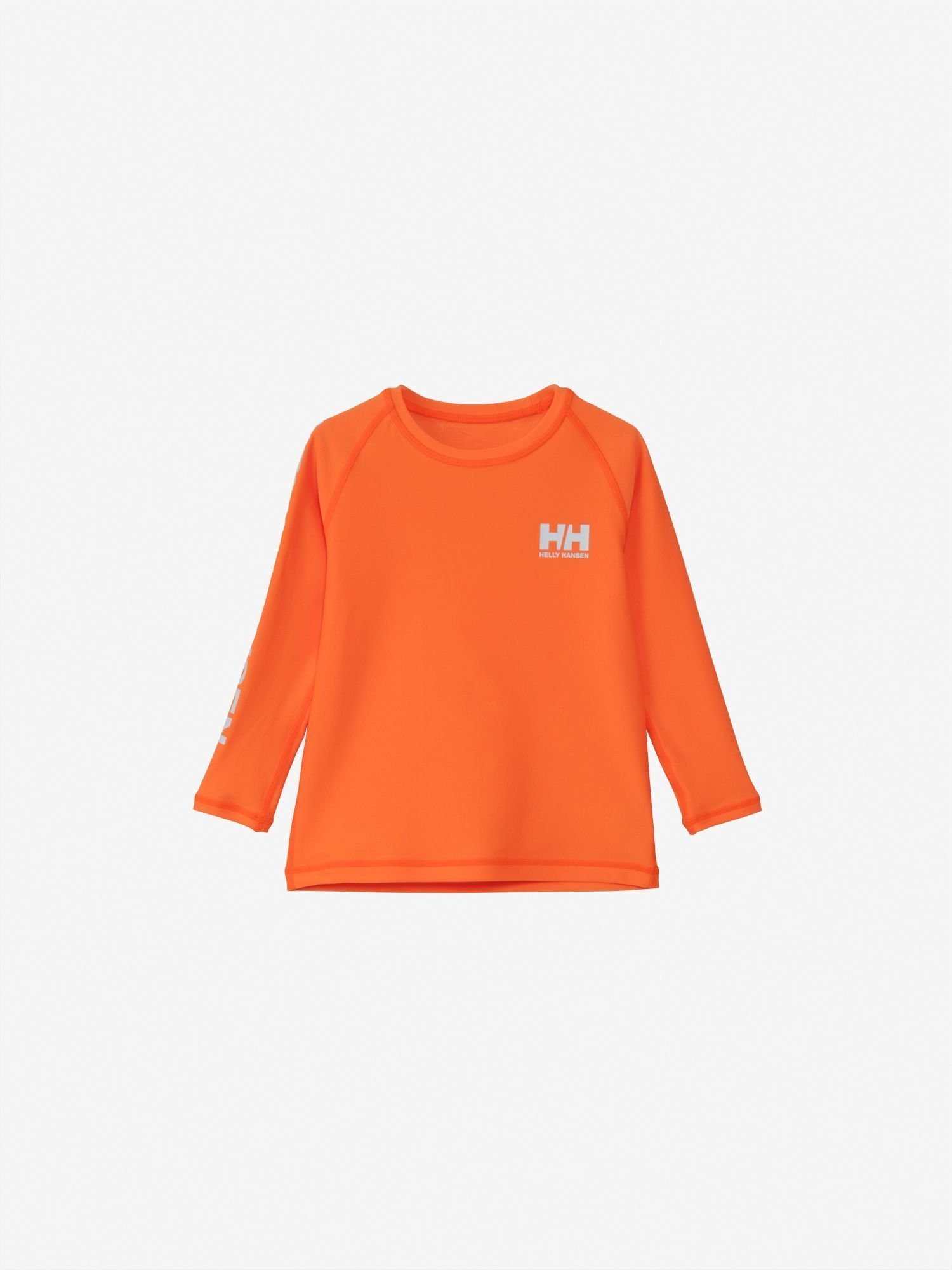 【ヘリーハンセン/HELLY HANSEN / KIDS】のロングスリーブフラッシュカラーラッシュガード(キッズ) インテリア・キッズ・メンズ・レディースファッション・服の通販 founy(ファニー) 　ファッション　Fashion　キッズファッション　KIDS Children’s Clothing　イエロー　Yellow　オレンジ　Orange　フラッシュオレンジ|ID: prp329100004557488 ipo3291000000032654461