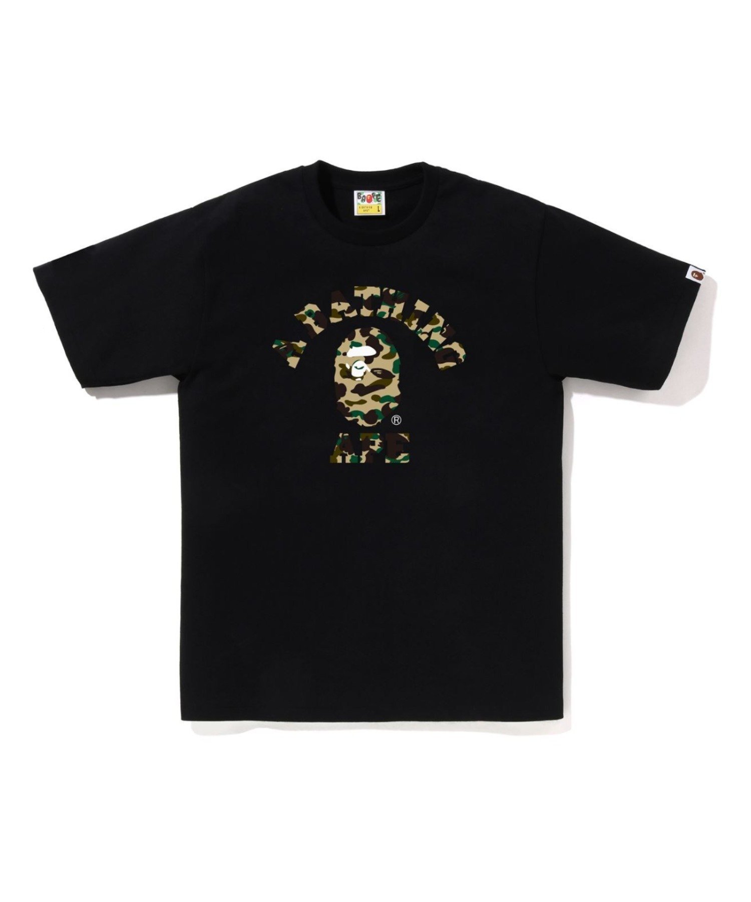 【その他のブランド/Other】の1ST CAMO COLLEGE TEE インテリア・キッズ・メンズ・レディースファッション・服の通販 founy(ファニー) 　ファッション　Fashion　メンズファッション　Fashion for Men　インナー　Innerwear　ショート　Short, Short Length　スリーブ　Sleeve, Long Sleeve / Short Sleeve　フロント　Front, Front Design　プリント　Print, Printed Pattern　ラバー　Rubber, Rubber Sole　BKxYE|ID: prp329100004557518 ipo3291000000032691025