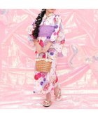 【その他のブランド/Other】の【浴衣3点セット】綿100% セパレート 着付け 簡単 子供服 キッズ 女の子 セパレートタイプ×古典毬|ID: prp329100004557521 ipo3291000000032986159
