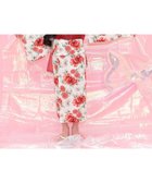 【その他のブランド/Other】の【浴衣3点セット】綿100% セパレート 着付け 簡単 子供服 キッズ 女の子 白地×モダン牡丹|ID: prp329100004557521 ipo3291000000032986170