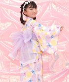【その他のブランド/Other】の【浴衣3点セット】綿100% セパレート 着付け 簡単 子供服 キッズ 女の子 グラデーション×くま|ID: prp329100004557521 ipo3291000000032986171