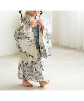 【ウタタネ/utatane / KIDS】のひよこ商店 kids 高級変わり織 男女兼用 ワンピース型子供浴衣 2点セット 人気、トレンドファッション・服の通販 founy(ファニー) ファッション Fashion キッズファッション Fashion for Kids ワンピース Dresses |ID:prp329100004557523