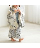 【ウタタネ/utatane / KIDS】のひよこ商店 kids 高級変わり織 男女兼用 ワンピース型子供浴衣 2点セット 人気、トレンドファッション・服の通販 founy(ファニー) ファッション Fashion キッズファッション Fashion for Kids ワンピース Dresses thumbnail オフ白系1|ID: prp329100004557523 ipo3291000000032625538