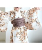 【ウタタネ/utatane / KIDS】のひよこ商店 kids 高級変わり織 男女兼用 ワンピース型子供浴衣 2点セット 人気、トレンドファッション・服の通販 founy(ファニー) ファッション Fashion キッズファッション Fashion for Kids ワンピース Dresses thumbnail オフ白系2|ID: prp329100004557523 ipo3291000000032625541