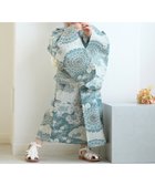 【ウタタネ/utatane / KIDS】のひよこ商店 kids 高級変わり織 男女兼用 ワンピース型子供浴衣 2点セット 人気、トレンドファッション・服の通販 founy(ファニー) ファッション Fashion キッズファッション Fashion for Kids ワンピース Dresses thumbnail 水色系|ID: prp329100004557523 ipo3291000000032625544