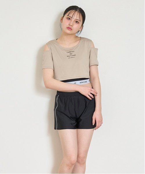 【その他のブランド/Other】の【SWIM】肩開き3点セット水着 インテリア・キッズ・メンズ・レディースファッション・服の通販 founy(ファニー) https://founy.com/ ファッション Fashion キッズファッション Fashion for Kids インナー Innerwear タンク Tank Top, Sleeveless Top ポケット Pocket, Pocket Detail 水着 Swimsuit, Swimwear |ID: prp329100004557548 ipo3291000000032997164