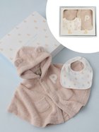 【ジェラート ピケ/gelato pique / KIDS】の【ラッピング済み】【BABY】ベアポンチョ スタイ2点セット ギフトBOX BEG[037]|ID: prp329100004557554 ipo3291000000032739179