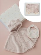 【ジェラート ピケ/gelato pique / KIDS】の【ラッピング済み】【BABY】ベアポンチョ スタイ2点セット ギフトBOX PNK[066]|ID: prp329100004557554 ipo3291000000032739180