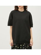 【ミラオーウェン/Mila Owen】のオーバーサイズニットTシャツ【ウォッシャブル】 BLK[009]|ID: prp329100004557571 ipo3291000000033887289