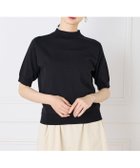 【イッツインターナショナル/I.T.'S. international】のハイネック5分袖ニット ブラック|ID: prp329100004557579 ipo3291000000032608169