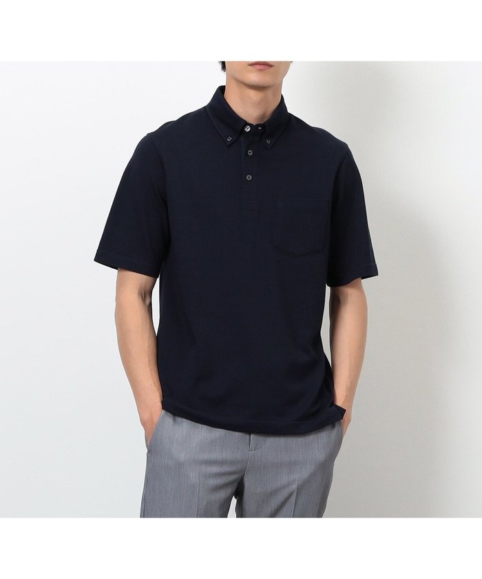 【コムサイズム/COMME CA ISM / MEN】の【吸水速乾】カノコポロシャツ インテリア・キッズ・メンズ・レディースファッション・服の通販 founy(ファニー) https://founy.com/ ファッション Fashion メンズファッション Fashion for Men インナー Innerwear シンプル Simple, Minimal スマート Smart, Elegant スリット Slit, Slit Detail ダウン Down, Puffer ビジネス 仕事 通勤 Business / Work / Commuting フィット Fit, Slim Fit ベーシック Basic, Essential ポロシャツ Polo Shirt, Collared Tee 吸水 Absorbent, Quick-Dry |ID: prp329100004557664 ipo3291000000032739391