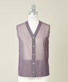 【ユナイテッドアローズ/UNITED ARROWS】のconte シアー Vネックニットベスト DK.GRAY|ID: prp329100004557668 ipo3291000000033543465