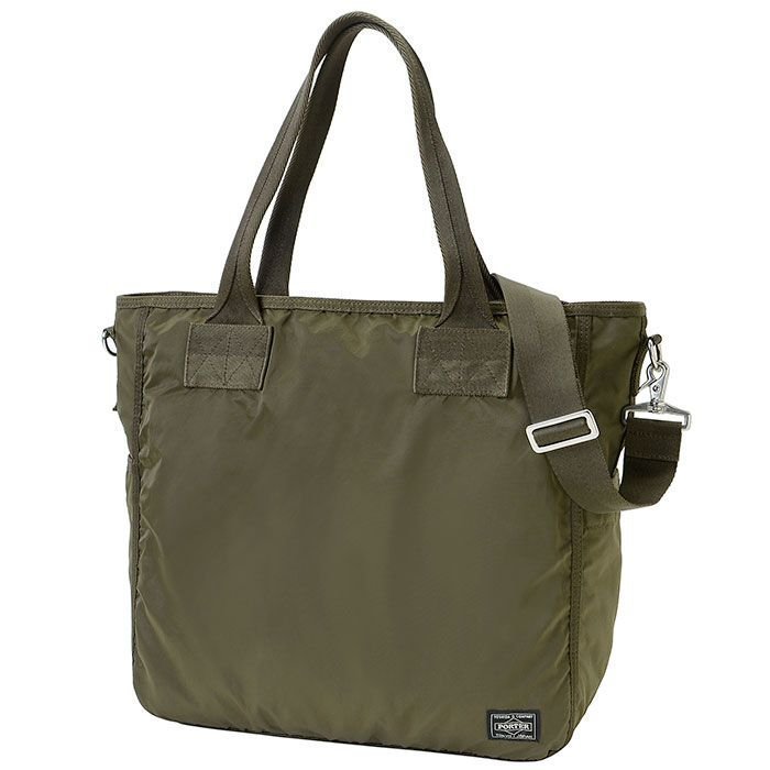 【ポーター/PORTER / MEN】のフレーム 2WAYトートバッグ インテリア・キッズ・メンズ・レディースファッション・服の通販 founy(ファニー) 　ファッション　Fashion　メンズファッション　Men's Style Online　バッグ　Bag/Men　トートバッグ　Tote Bags　フレーム　Flame　ミリタリー　Military　リップ　Lip　ワーク　Work　カーキ|ID: prp329100004557726 ipo3291000000032656837