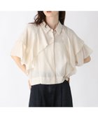 【ジーナシス/JEANASiS】のレイヤーフリルショートシャツ SS 人気、トレンドファッション・服の通販 founy(ファニー) ファッション Fashion レディースファッション WOMEN トップス・カットソー Tops/Tshirt シャツ/ブラウス Shirts/Blouses おすすめ Recommend ショート Short トレンド Trend フリル Frills ボトム Bottom ランダム Random ワッシャー Washer 羽織 Haori thumbnail アイボリー|ID: prp329100004557727 ipo3291000000032374474