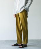 【アーバンリサーチ ドアーズ/URBAN RESEARCH DOORS / MEN】の『吸水速乾/接触冷感/防シワ』『一部WEB限定』UTILITY EASY イージートラウザー YELLOW|ID: prp329100004557742 ipo3291000000032673267