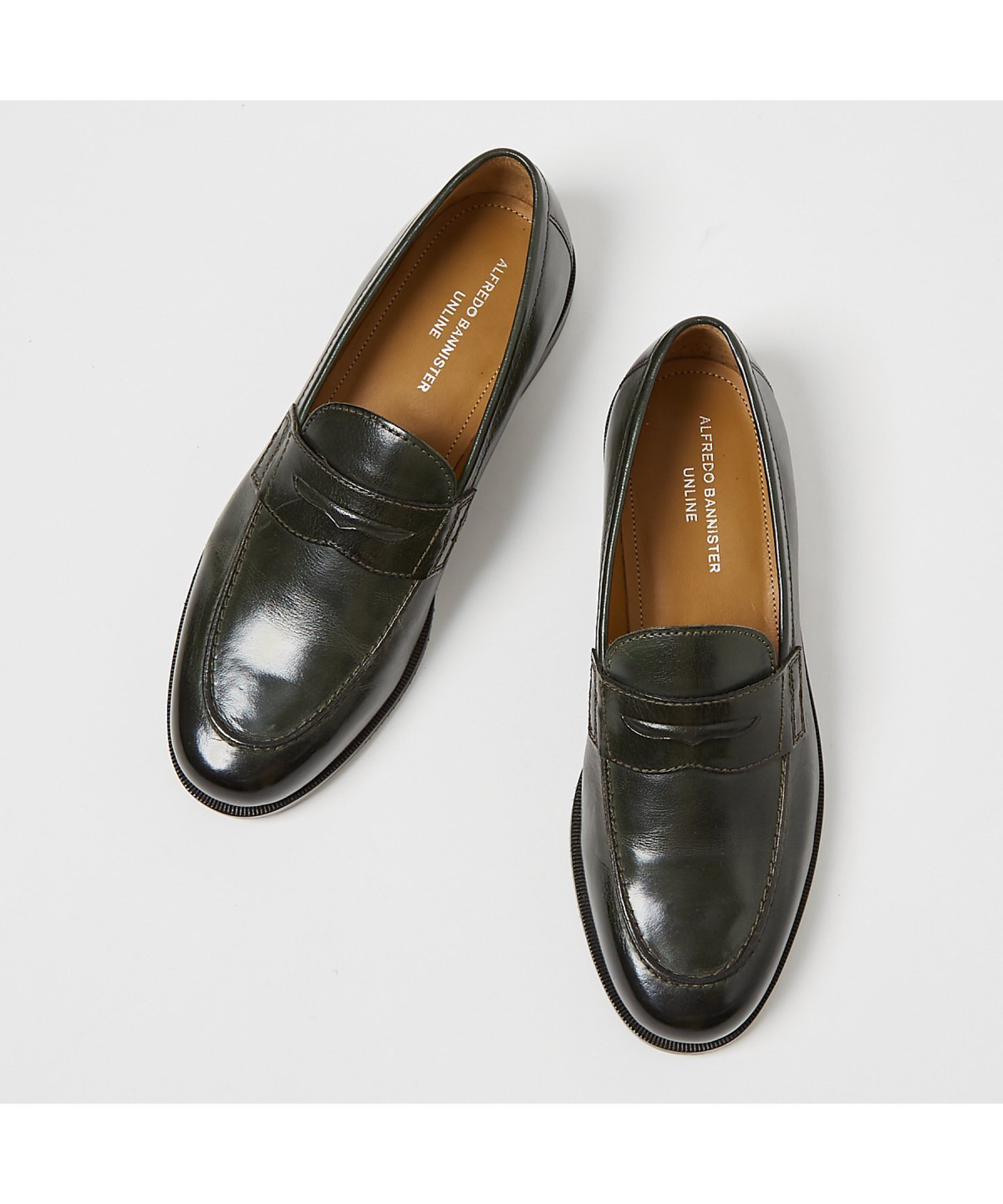 【アルフレッド バニスター/alfredoBANNISTER / MEN】の【WEB限定】コインローファー/ ベジタブルタンニンレザー使用 インテリア・キッズ・メンズ・レディースファッション・服の通販 founy(ファニー) 　ファッション　Fashion　メンズファッション　Men's Style Online　インソール　Insole　クッション　Cushion　スラックス　Slacks　セットアップ　Set Up　デニム　Denim　人気　Popularity　ラウンド　Round　ラバー　Rubber　ビジネス 仕事 通勤　Business　グリーン|ID: prp329100004557764 ipo3291000000032627578