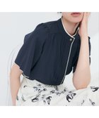 【ナチュラルクチュール/natural couture】のパイピングタックフレアスリーブブラウス 人気、トレンドファッション・服の通販 founy(ファニー) ファッション Fashion レディースファッション Fashion for Women トップス・カットソー Cut & Sew Tops シャツ・ブラウス・オフィスカジュアル Elegant Blouses & Button-Ups 2025年 2025 2025春夏・S/S Spring/Summer 2025 SS25 おすすめ Recommended / Our Picks アクセサリー Fashion Accessories シンプル Simple, Minimal スリーブ Sleeve, Long Sleeve / Short Sleeve デニム Denim, Jeans Material パイピング Piping, Trim Design フレア Flare, Flared エレガント 上品 Elegant thumbnail ネイビー|ID: prp329100004557770 ipo3291000000033452860