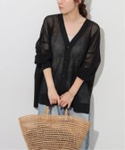 【ジャーナルスタンダード レリューム/JOURNAL STANDARD relume】のメッシュカーディガン ブラック|ID: prp329100004557772 ipo3291000000032609089