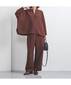 【ユナイテッドアローズ/UNITED ARROWS】のCOMFY スリットノーカラー プルオーバー -吸水速乾 UVカット ウォッシャブル- WINE|ID: prp329100004557776 ipo3291000000033579271