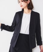 【アンタイトル/UNTITLED】の【接触冷感/通勤スーツ】コットン混ジャージ カラーレスジャケット 人気、トレンドファッション・服の通販 founy(ファニー) ファッション Fashion レディースファッション Fashion for Women アウター Coat / Outerwear Collection レディースジャケット・軽アウター Jackets スーツ Business Suits & Workwear スーツジャケット・オフィスブレザー Suit Jackets / Blazers シェイプ Shape, Slim Fit ジャケット Jacket, Outerwear ストレッチ Stretch, Stretchy Fabric スリット Slit, Slit Detail スーツ Suit, Formalwear セットアップ Set-Up, Coordinated Outfit 定番 Standard, Basic Item フィット Fit, Slim Fit フロント Front, Front Design ポケット Pocket, Pocket Detail マーメイド Mermaid, Fishtail Silhouette おすすめ Recommended / Our Picks 夏 Summer ビジネス 仕事 通勤 Business / Work / Commuting thumbnail ネイビー|ID: prp329100004557786 ipo3291000000033584919