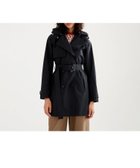 【エーグル/AIGLE】のGORE-TEX ゴアテックス 防水 防風 透湿 2WAY ミドル丈トレンチコート フード取り外し可 ブラック|ID: prp329100004557800 ipo3291000000032219026