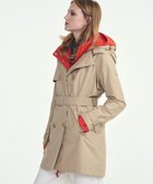 【エーグル/AIGLE】のGORE-TEX ゴアテックス 防水 防風 透湿 2WAY ミドル丈トレンチコート フード取り外し可 ベージュ|ID: prp329100004557800 ipo3291000000032219027