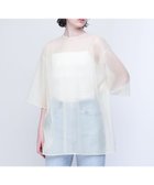【ユナイテッドアローズ/UNITED ARROWS】のAEWEN MATOPH オーガンジー ビッグT ブラウス OFF WHITE|ID:prp329100004557806