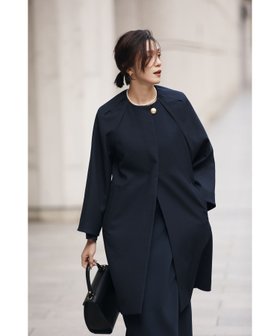 【デミルクス ビームス/Demi-Luxe BEAMS】の【4/24新規値下げ】フレアー ラグランスリーブ コート ビームスセレモニー2025 フォーマル 入学 入園 卒業 卒園 ママスーツ 七五三 人気、トレンドファッション・服の通販 founy(ファニー) ファッション Fashion レディースファッション WOMEN アウター Coat Outerwear コート Coats インナー Inner ギャザー Gather スリーブ Sleeve スーツ Suit ダブル Double フォーマル Formal フロント Front ポケット Pocket おすすめ Recommend エレガント 上品 Elegant セレモニー Ceremony 入学式 Entrance Ceremony 卒業式 Graduation Ceremony |ID:prp329100004557847