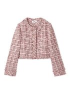 【スナイデル/SNIDEL】のツイードジャケット 人気、トレンドファッション・服の通販 founy(ファニー) ファッション Fashion レディースファッション Fashion for Women アウター Coat / Outerwear Collection レディースジャケット・軽アウター Jackets イエロー Yellow ウェーブ Wavy Pattern オレンジ Orange ジャケット Jacket, Outerwear スパンコール Sequins, Sequin Embellishment スマート Smart, Elegant ツイード Twill, Twill Weave 人気 Popular, Best Seller フリンジ Fringe, Tassel ミックス Mix, Mixed Style リボン Ribbon, Bow おすすめ Recommended / Our Picks thumbnail PNK[066]|ID: prp329100004557852 ipo3291000000033990786