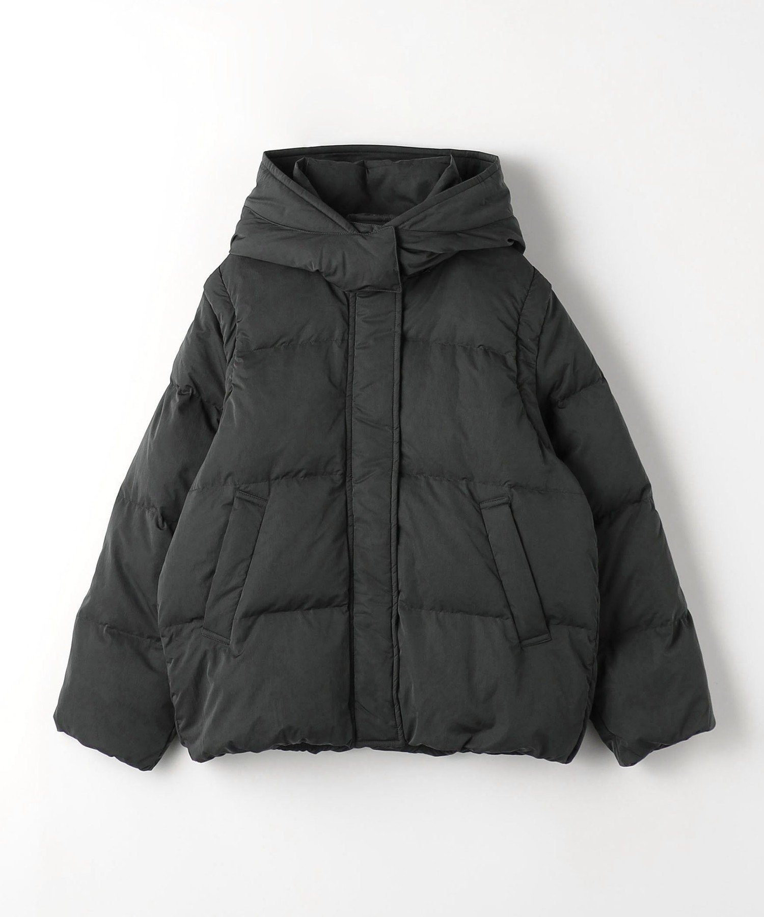 【ユナイテッドアローズ/UNITED ARROWS】のフーデッド 4WAYダウンジャケット A DAY IN THE LIFE インテリア・キッズ・メンズ・レディースファッション・服の通販 founy(ファニー) 　ファッション　Fashion　レディースファッション　Fashion for Women　アウター　Coat / Outerwear Collection　レディースジャケット・軽アウター　Jackets　シンプル　Simple, Minimal　ジャケット　Jacket, Outerwear　スポーティ　Sporty, Casual Athletic　ダウン　Down, Puffer　フェザー　Feather, Feather Detail　ベスト　Vest, Waistcoat　ミドル　Middle Length, Mid Height　冬　Winter / This Winter　定番　Standard, Basic Item　春　Spring　秋　Autumn　防寒　Cold Protection, Winter-Ready　BLACK|ID: prp329100004558019 ipo3291000000033897599