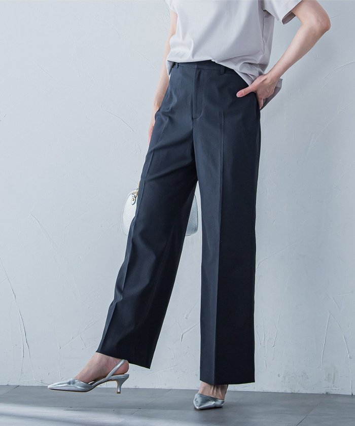 【ロートレ アモン/LAUTRE AMONT】のシェルタリングドライオックスワイドパンツ≪洗濯機で洗える≫ インテリア・キッズ・メンズ・レディースファッション・服の通販 founy(ファニー) https://founy.com/ ファッション Fashion レディースファッション Ladies' Fashion Online パンツ Pants 春 Spring 洗える Washable 吸水 Water Absorption シェイプ Shape センター Center バランス Balance パターン Pattern ワイド Wide S/S・春夏 Ss・Spring/Summer 夏 Summer ビジネス 仕事 通勤 Business |ID: prp329100004558023 ipo3291000000032693504