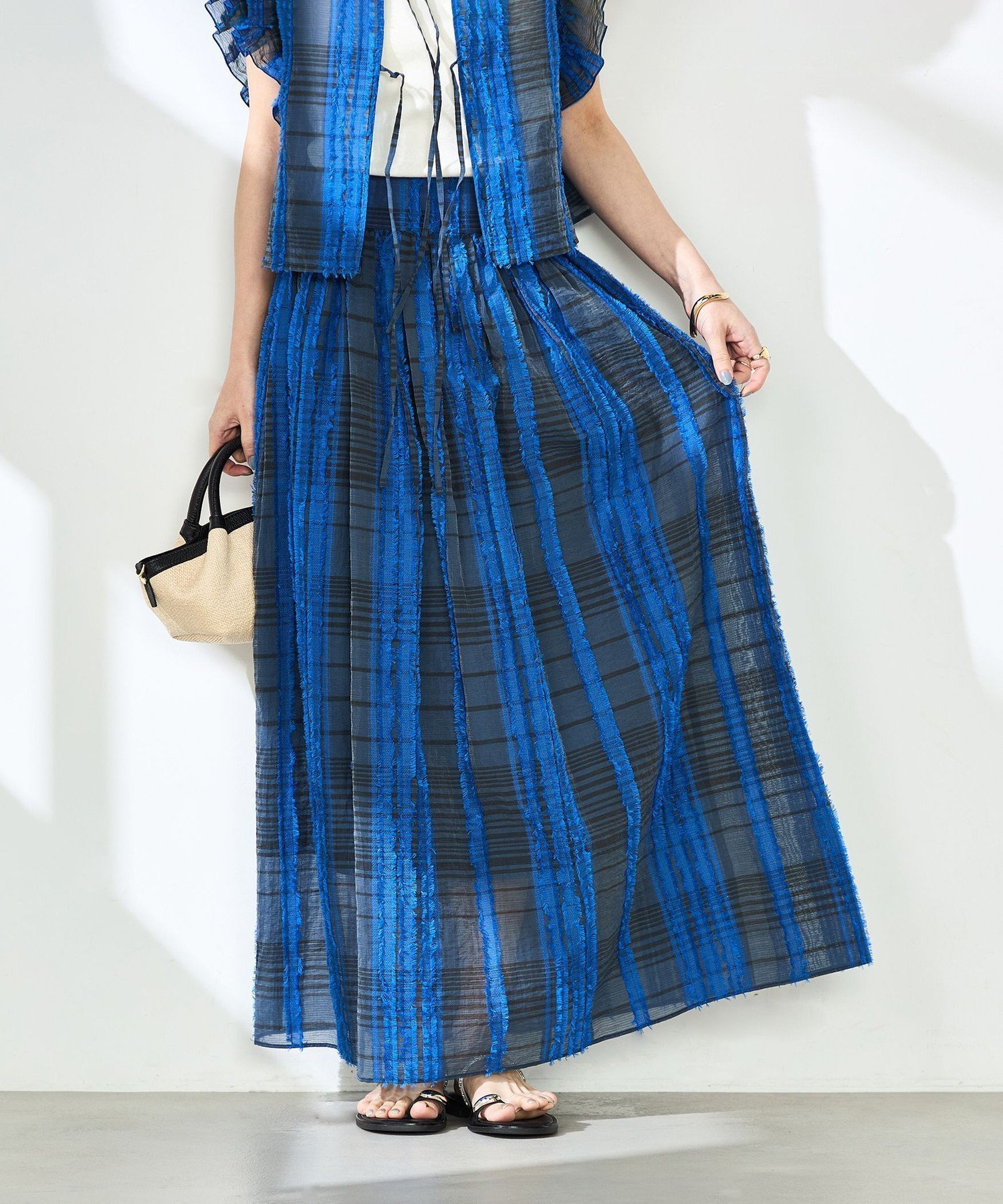 【ノーリーズ/NOLLEY'S】の《セットアップ対応》KIRYUチェック柄カットジャガードスカート 人気、トレンドファッション・服の通販 founy(ファニー) 　ファッション　Fashion　レディースファッション　WOMEN　セットアップ　Setup　スカート　Skirt　2025年　2025　2025春夏・S/S　Ss,Spring/Summer,2025　おすすめ　Recommend　カットジャガード　Cut Jacquard　シンプル　Simple　セットアップ　Set Up　チェック　Check　人気　Popularity　定番　Standard　 other-1|ID: prp329100004558025 ipo3291000000032221901