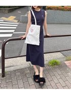 【スナイデル/SNIDEL】のワンポイントカットワンピース NVY[089]|ID:prp329100004558046