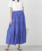 【ナノ ユニバース/nano universe】のインドシフリー刺繍スカート 人気、トレンドファッション・服の通販 founy(ファニー) ファッション Fashion レディースファッション WOMEN スカート Skirt インド India ウォッシャブル Washable サンダル Sandals スカラップ Scalloped フロント Front ボタニカル Botanical リュック Ruck Sack 夏 Summer 旅行 Travel thumbnail ブルー|ID: prp329100004558051 ipo3291000000032222261