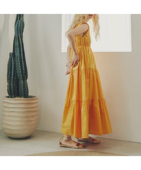 【エヌ ナチュラルビューティーベーシック/N.Natural Beauty basic】のコットンVネックティアードワンピース 人気、トレンドファッション・服の通販 founy(ファニー) ファッション Fashion レディースファッション WOMEN ワンピース Dress ギャザー Gather サマー Summer スリーブ Sleeve バランス Balance フェミニン Feminine 夏 Summer |ID:prp329100004558061
